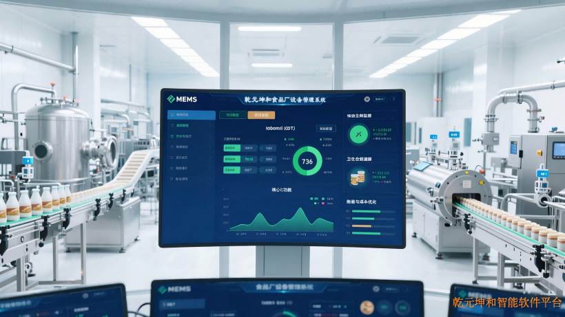 食品厂设备管理系统-乾元坤和