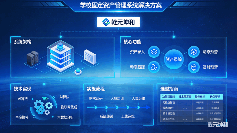 中小学固定资产管理系统部署架构图 中小学固定资产管理系统部署架构图:展示云端SaaS、本地化部署、混合部署三种方式的技术架构