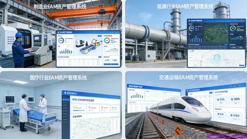 EAM制造业应用场景示意图