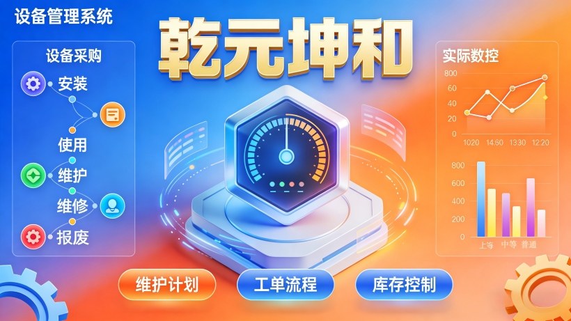 设备管理系统是以设备全生命周期管理为核心,整合设备信息、维护保养、工单流程、库存控制、数据监控等功能的信息化管理平台 设备管理系统是以设备全生命周期管理为核心,整合设备信息、维护保养、工单流程、库存控制、数据监控等功能的信息化管理平台